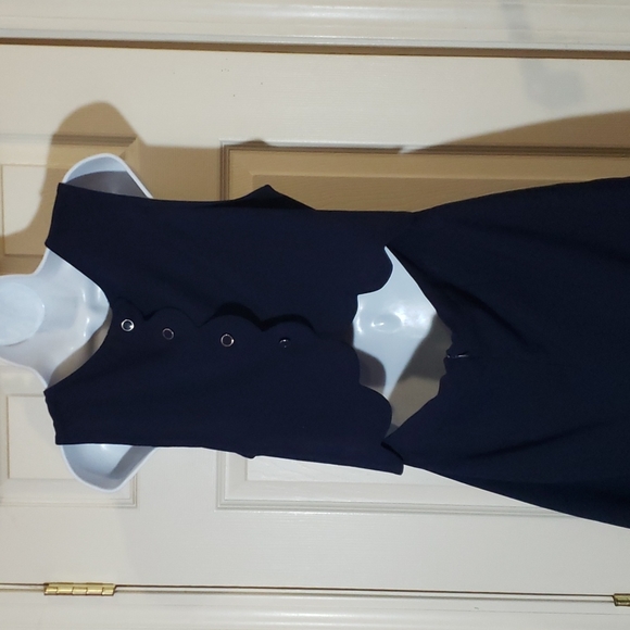 Monteau Blue stretchy Romper - Picture 7 of 12